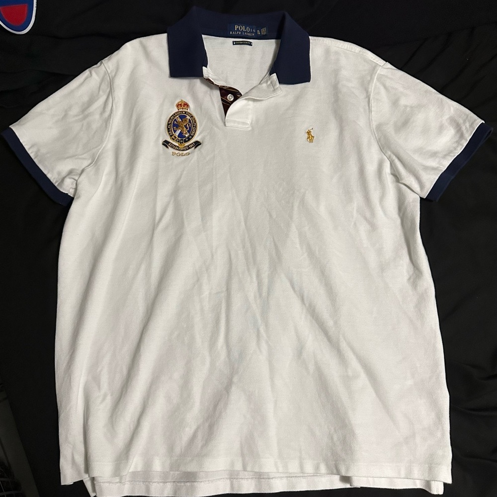 Polo Ralph Lauren Polo Shirt 1967 sz XL White